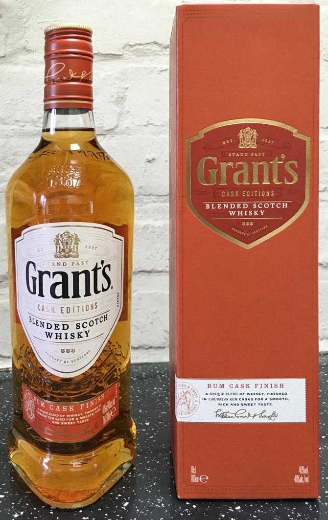 Grants Rum Cask Finish GB